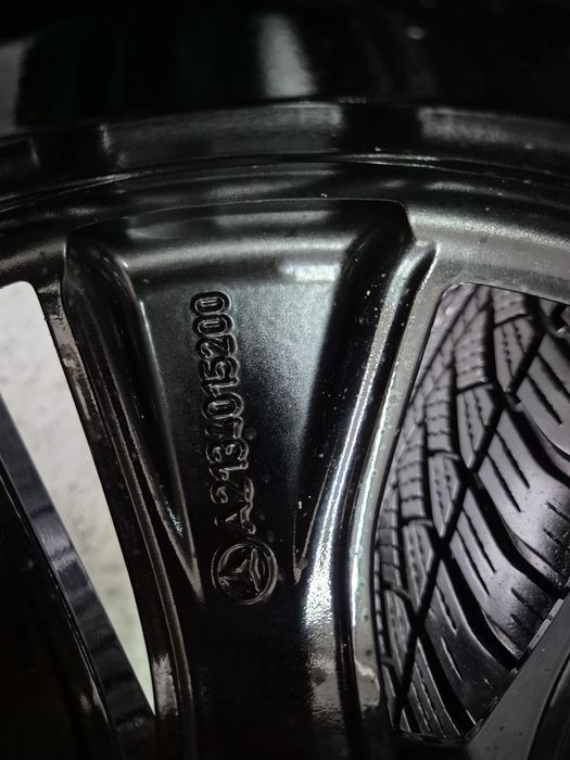 Vand jante Mercedes E cu anvelope iarna