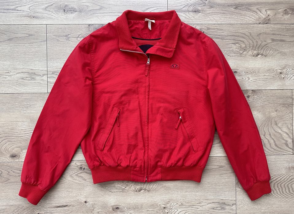 Geaca ELLESSE cu Guler Rosu Barbati | Marime XL