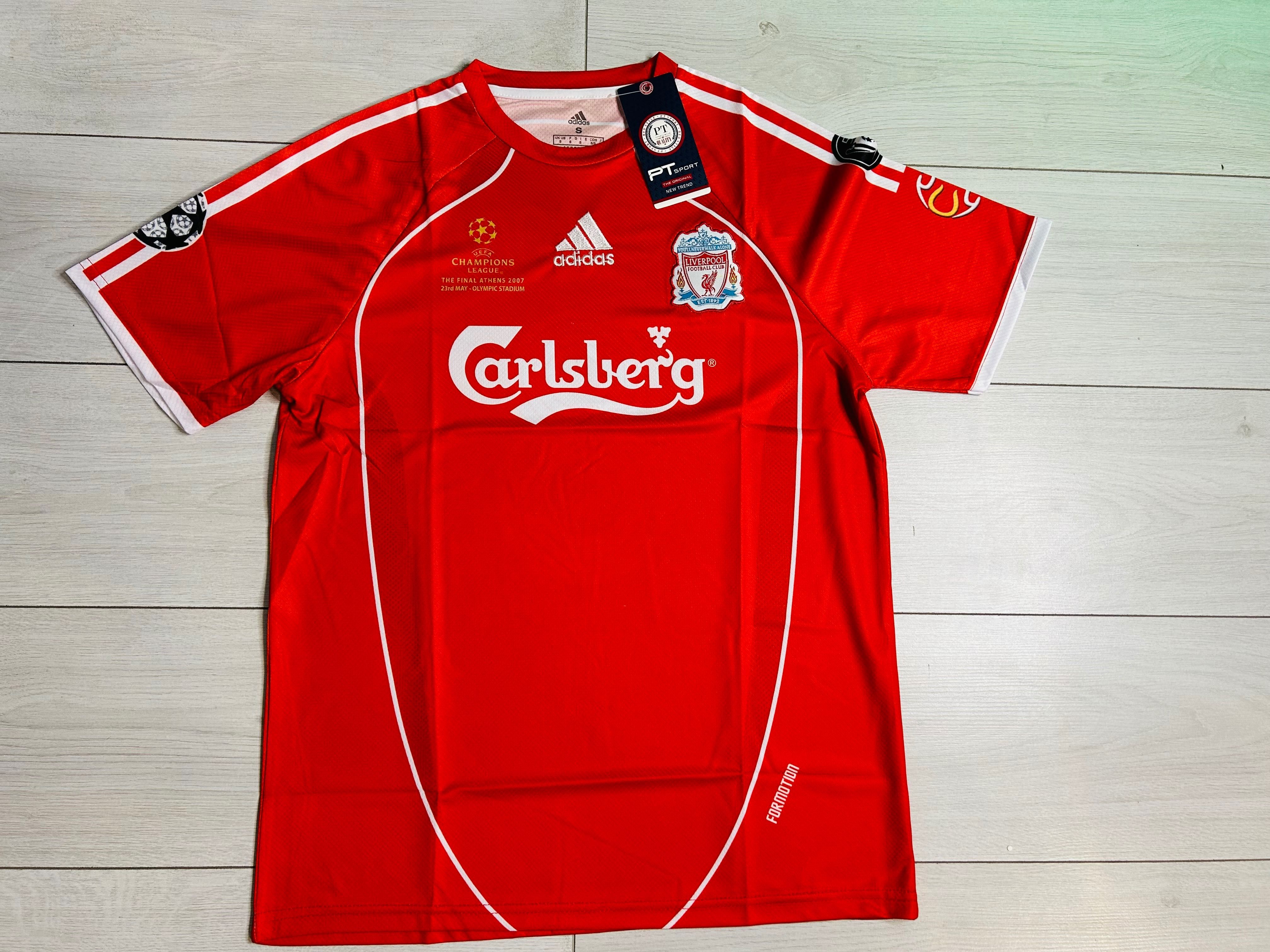 Tricou Liverpool gerrard 8 UCL final 2007