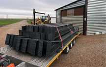Vand hala structura metalica 30x10x4 din europrofile ipe 160