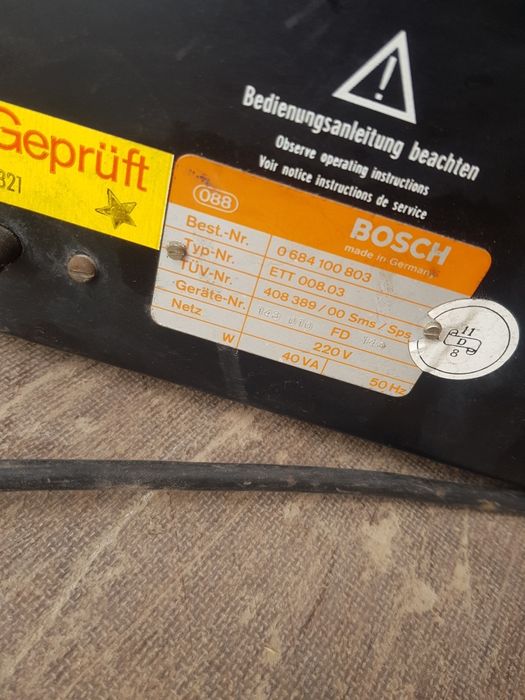 Tester de emisii - Bosch