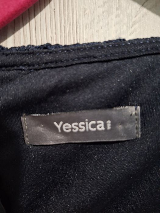 Rochie elegantă din dantelă bleumarin Yessica – mărimea 38