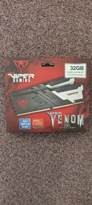 Sigilat RAM Viper Venom 32 gb ddr5 cl30