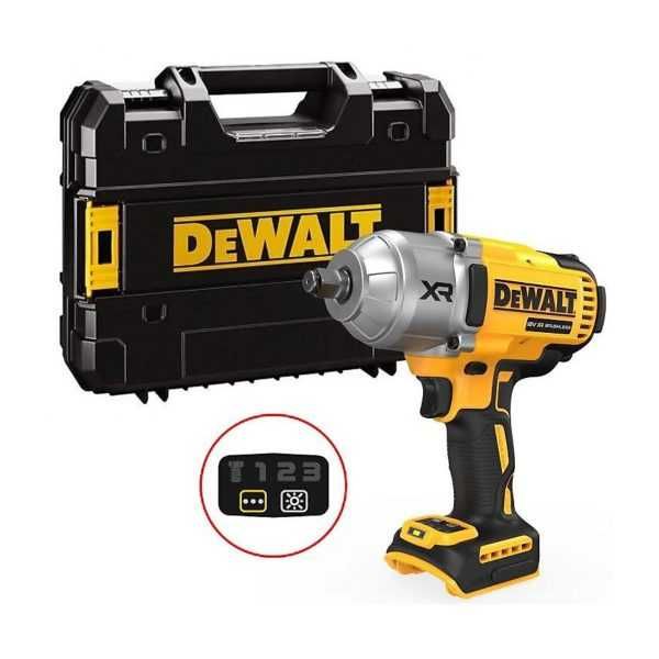 Акумулаторен ударен гайковерт DeWALT DCF900NT, 18 V, 1898 Nm, 1/2"