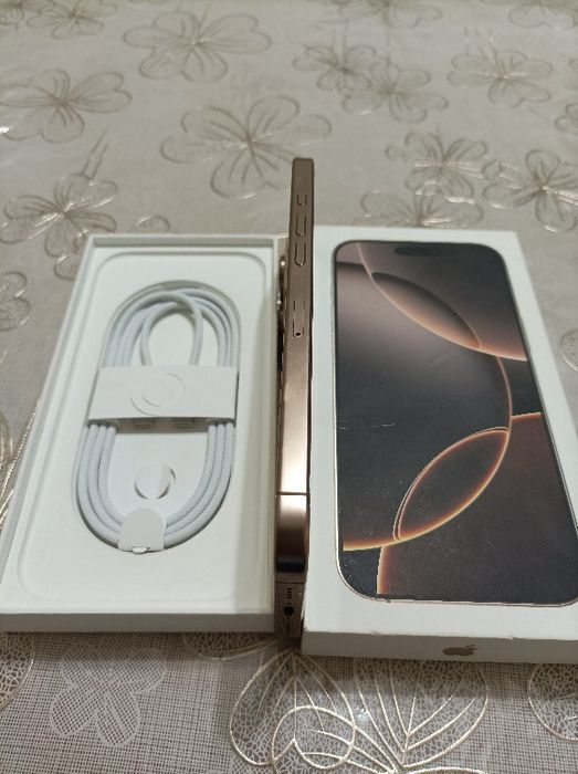 Iphone 16 Pro Max 256 Sim 100% Desert titan