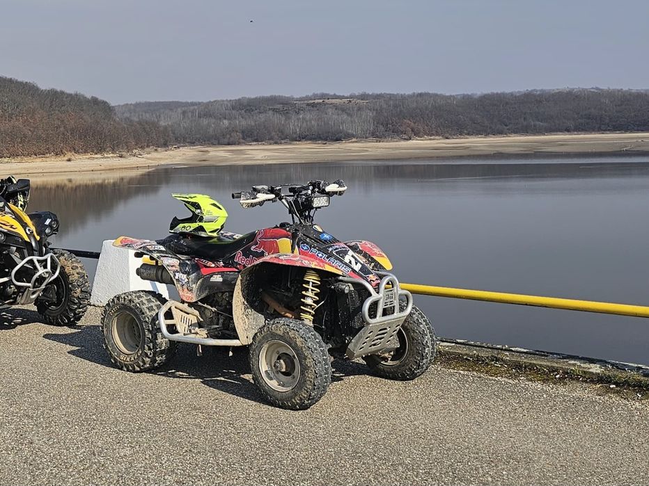 Vând atv polaris scrambler 500cc 4x4
