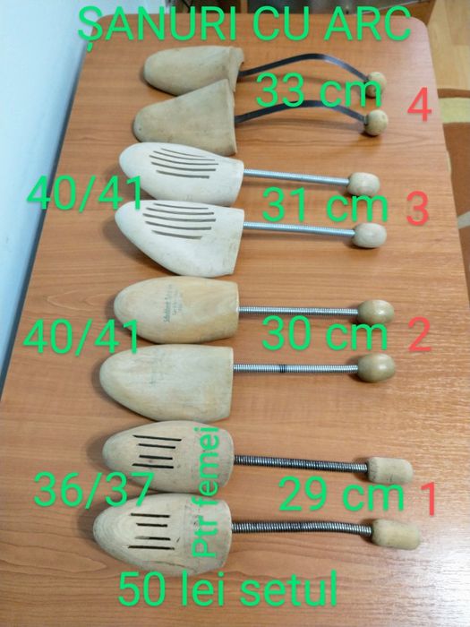 2.Sanuri cu arc :mărimea 40/41 și 36/37/ sanuri copii/altele