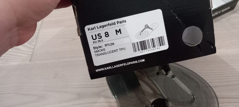 Papuci Karl Lagerfeld marimea 38.5