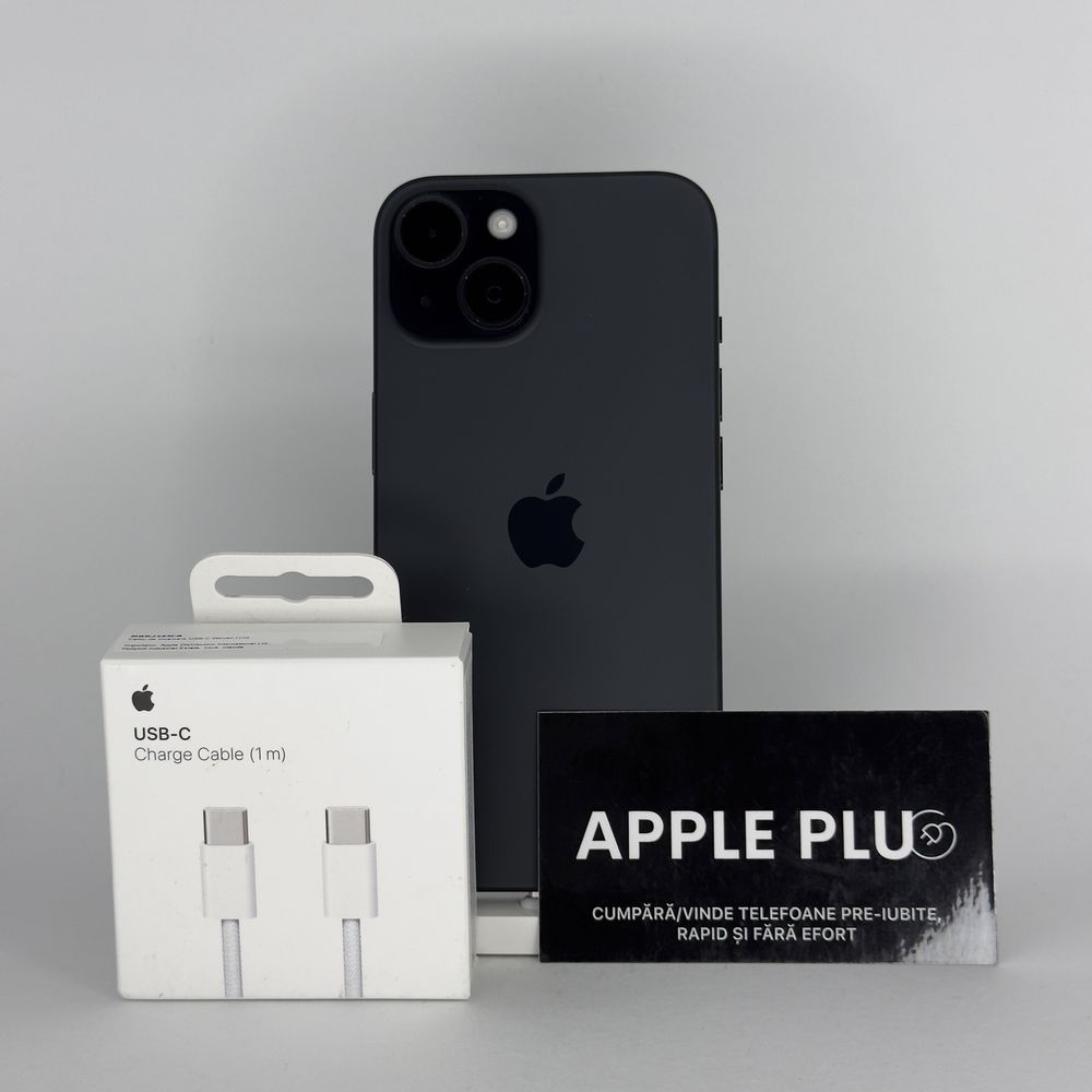 iPhone 15 100% + 24 Luni Garanție / Apple Plug