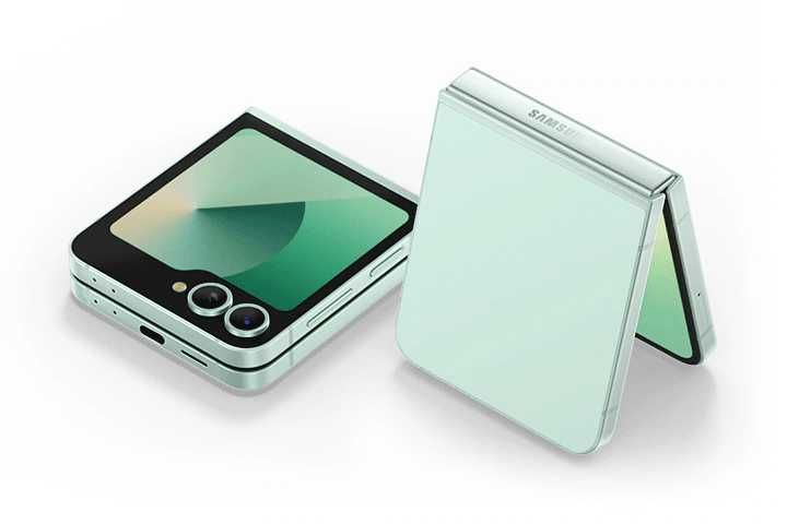 НОВ! Samsung Z Flip 6 5G 256GB Silver / Blue / Mint / Yellow