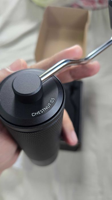 Ручная кофемолка Timemore Chestnut C5, чёрная