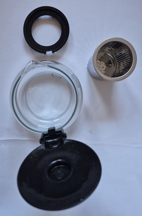 Ceainic din sticla termorezistenta