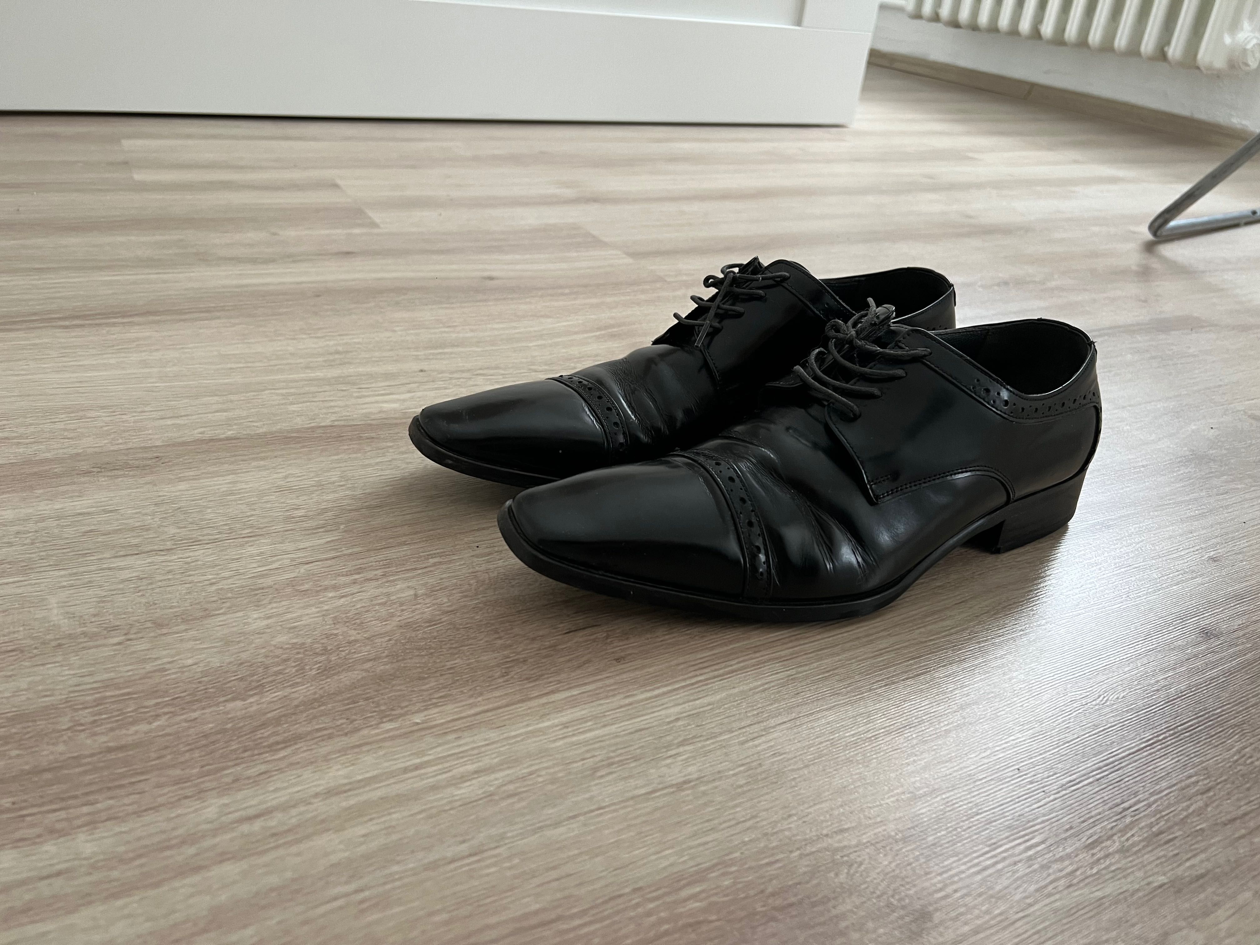 Мужские классические туфли , натуральная кожа , турция 44 размер