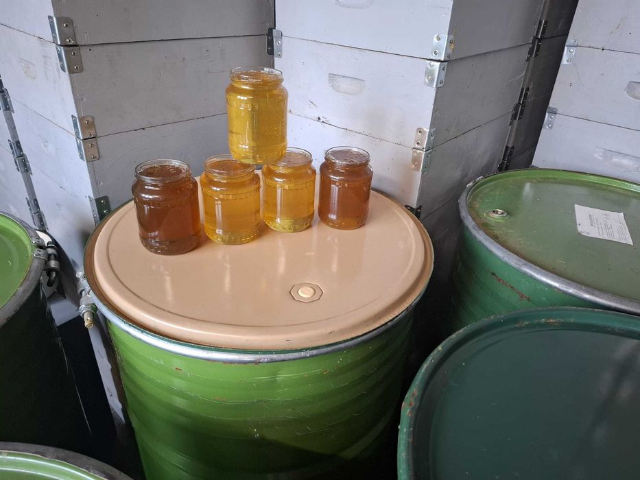 Miere naturală de albine – Salcâm & Tei – din stupina proprie!