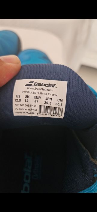 Incaltaminte sport tenis NOU Babolat Propulse Fury Clay Men