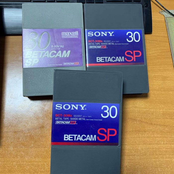 Кассеты Betacam (новые и Бу)