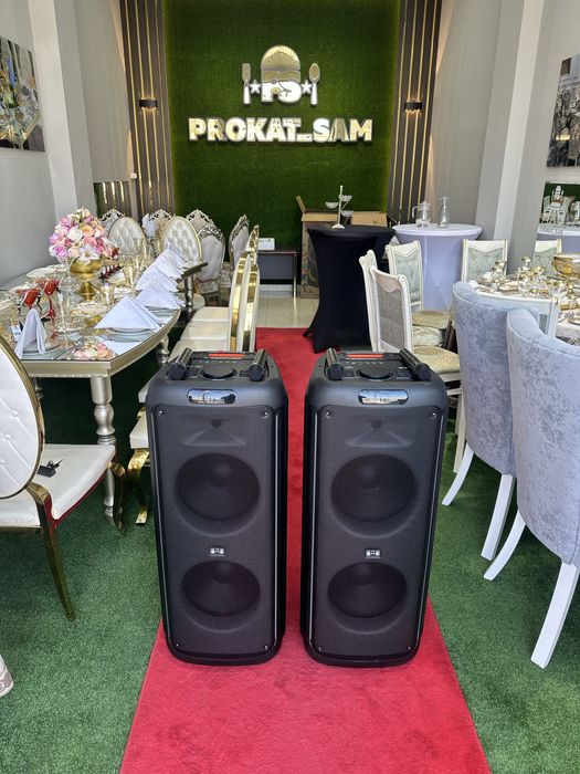 Прокат колонки с двумья микрофоними.  Ijaraga kalonkalar beriladi.