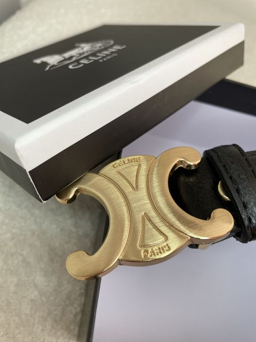 Колан естествена кожа в кутия