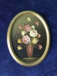 Pictura vintage 46x35 in ulei pe PFL din UK