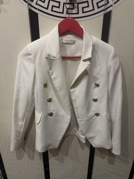 Caramella fashion бяло сако