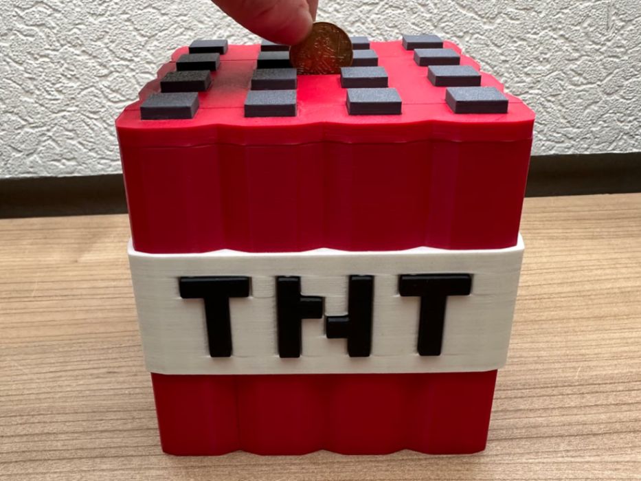 Minecraft касичка/кутия по ваш избор и размер