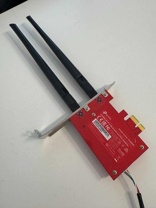 Placa de retea wireless TP-Link Archer TX3000E WiFi 6 Bluetooth