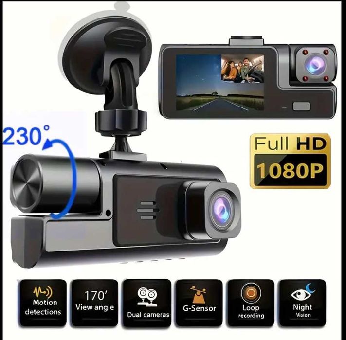 Новый видеорегистратор + 16 Gb карта памяти