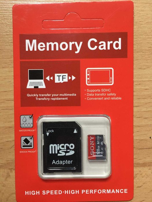 Card micro SD Sony 128gb