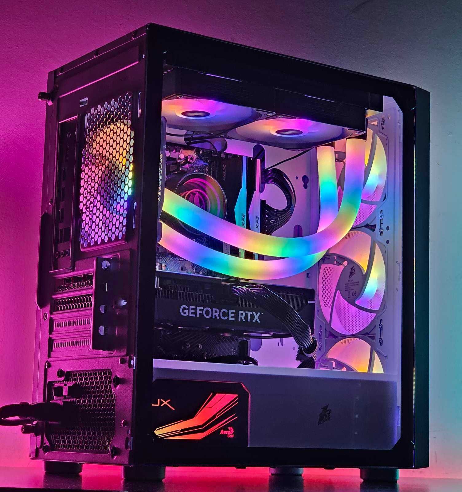 RTX 4060Ti 8GB/Ryzen 5-7500F/RAM 16GB/SSD 512GB/Чисто Нов+Гаранция!