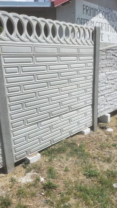 Gard beton placi