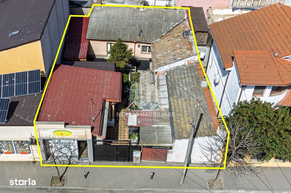 Casa 5 camere La sol  si Spatiu comercial stradal, Trocadero