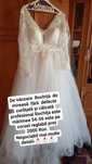 Vînd Rochița mea de mireasa  stil  prințesă  curățată și călcată profe