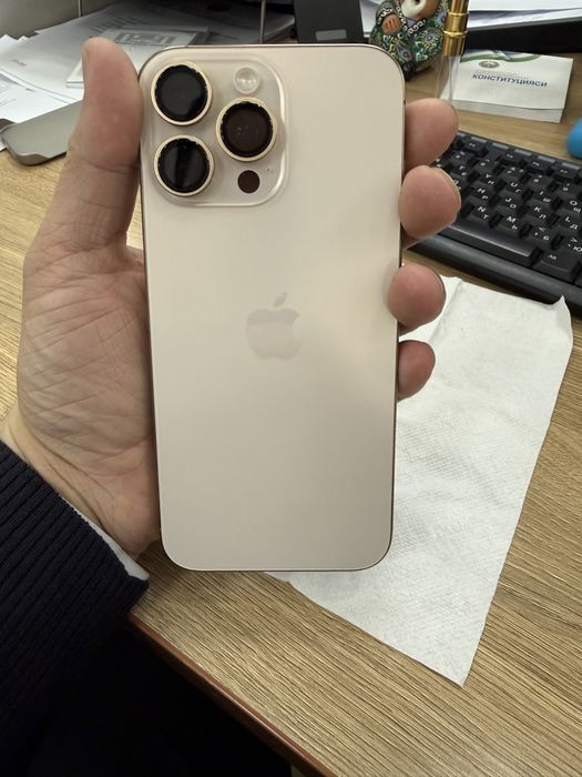 Iphone 16 pro Max 256 Desert 100%