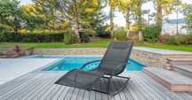 Scaun balansoar gradina Kring Palmyra, negru, nou