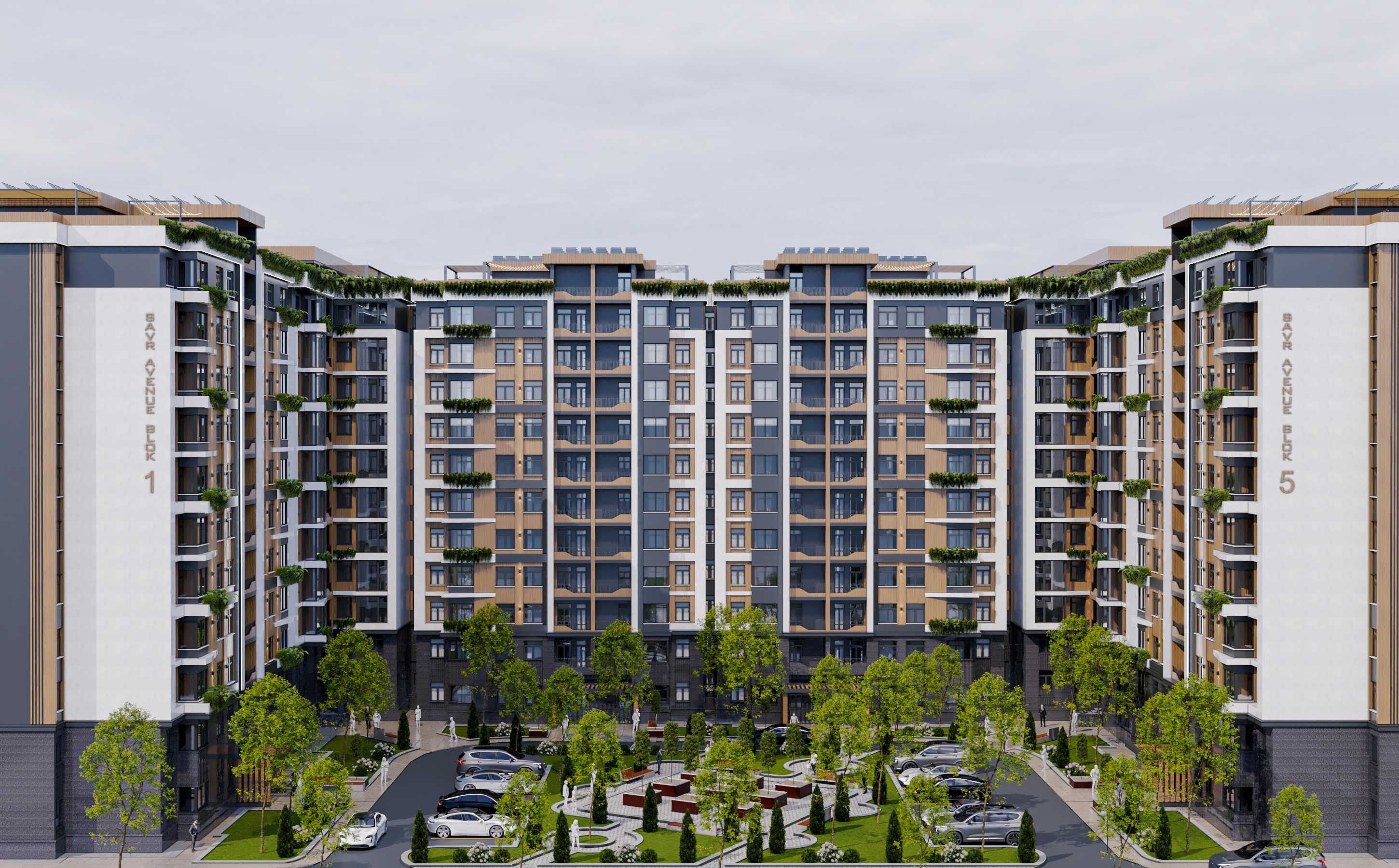 ЖК Savr Avenue
2-к квартира
57.7 м2
Улица Савр, Мирабад