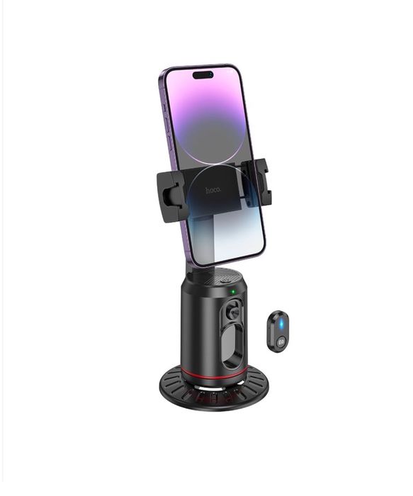 Suport Selfie Auto Rotativ 360 Detectie Fata cu Telecomanda