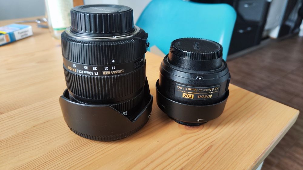 Obiectiv sigma 17-50 nikon f si nikon 35mm
