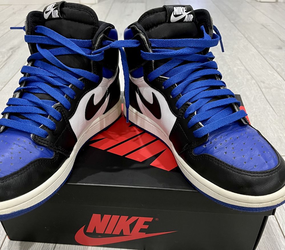 Vand Jordan 1 Royal Toe