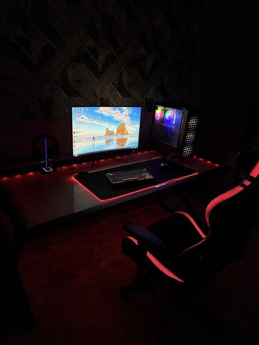 Игровой компьютер в сборе