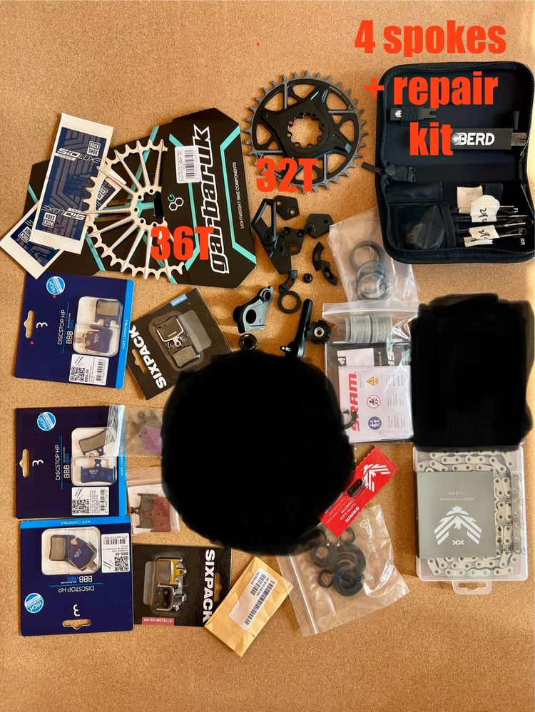 Cervelo ZFS-5 Flight Attendant M 120/120 Berd Erase Quarq Hope Tune