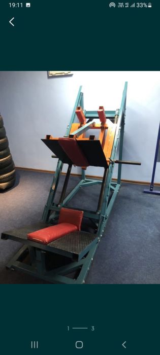 Тренажер пресс-машина для ног