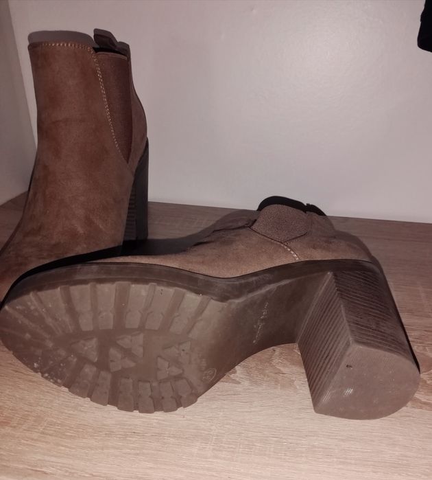 Ghete Chelsea dama, cu toc, 36
