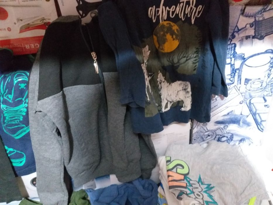 Lot Haine.Baietei Nr100-128 ..30 articole