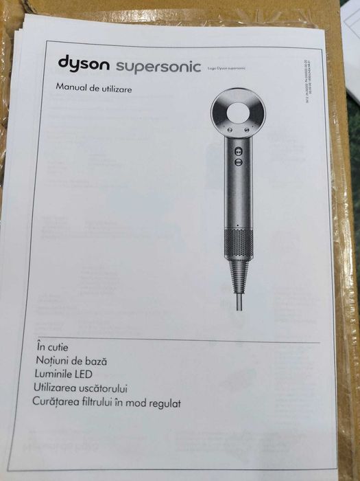 Vand uscator par Dyson Supersonic HD07,Cupru,nou