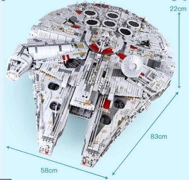 Vand Lego Lepin , Star Wars Millenium Falcon  8445 piese