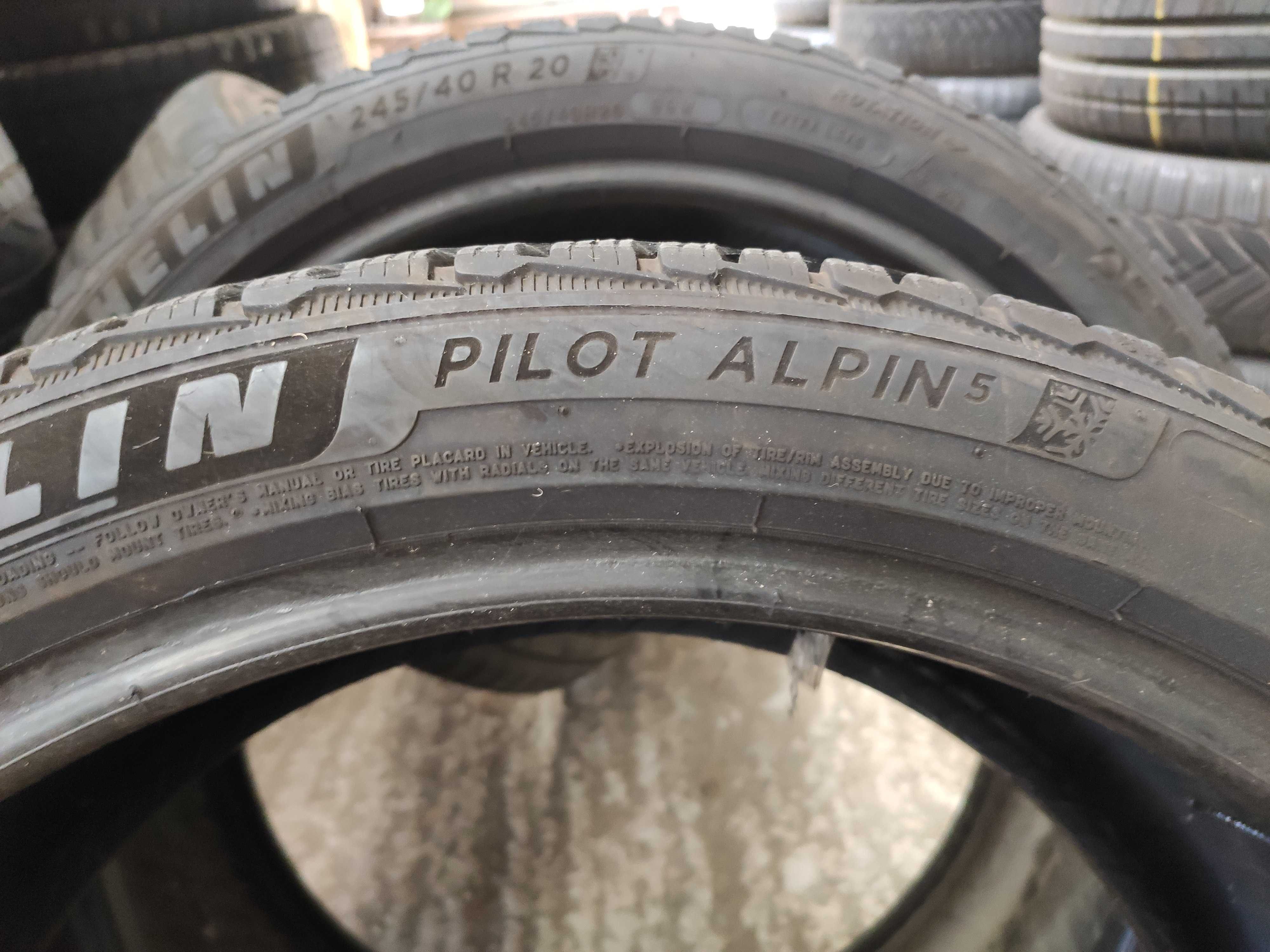 2бр Зимни гуми 245 40 20 - Michelin - DOT 2023