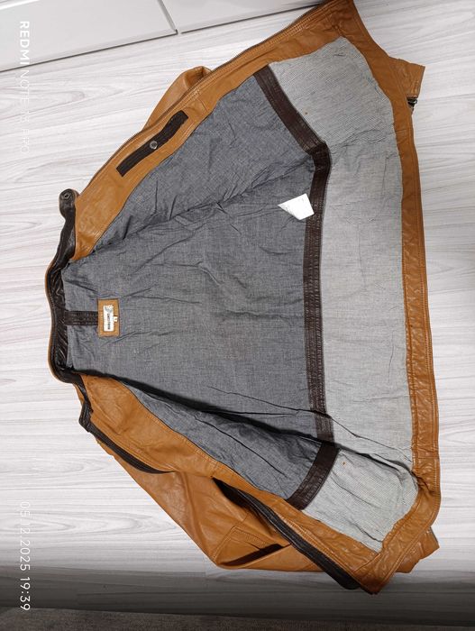 MARIO CONTI''оригинално мъжко кожено яке М размер