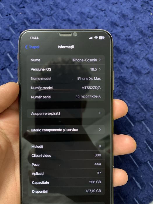 Iphone XS MAX Gold Edition
