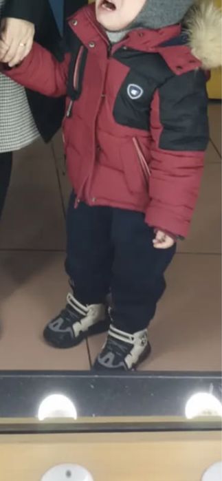 куртка зимняя на мальчика