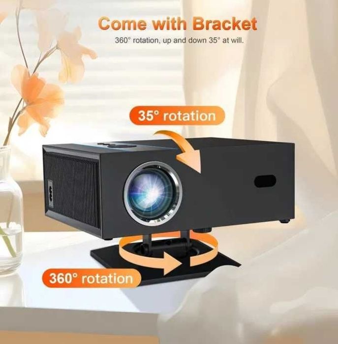 Cмарт проектор Xnano X6A  1080P 2/16 Гб Android 11 FullHD/Wifi/4K